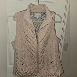 Pink Quilted Vest